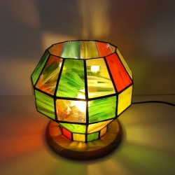Lampe en vitrail Tiffany: RONDEUR