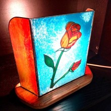 Lampe Tiffany: "PRETE A OFFRIR"
