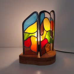 Lampe en vitrail Tiffany: TRIADE