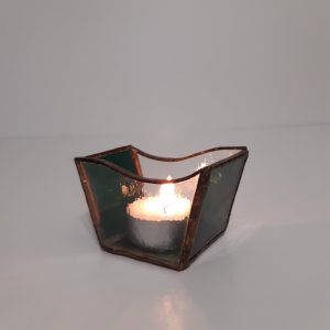 Photophore en vitrail Tiffany : Évasé