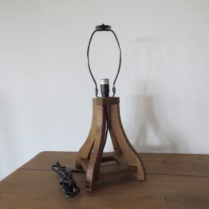 Pied chêne pour chapeau de lampe Tiffany ou autre