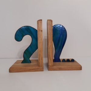 Serre-livres en vitrail : questions... réponses