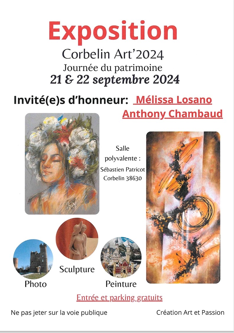 Exposition Corbelin Art 2024